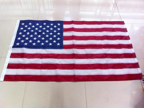 US Flag US High-Grade Embroidery Flag for Embroidery and Stitching
