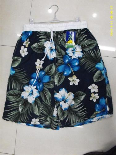 New Men‘s Summer Flower Pattern Shorts