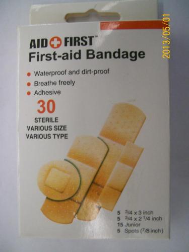 for export hy1093 30 pieces skin color pvc combination pattern stop bleeding band-aid