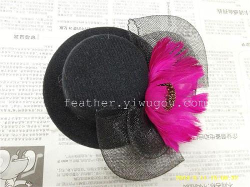 40595 yiya feather， feather headdress， feather headdress， feather corsage ornament