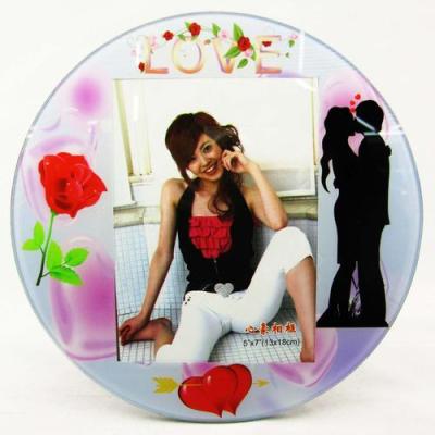 Sticker round 1/Yiwu/creative/export/platen glass photo frame