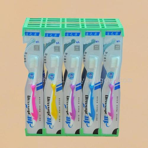 toothbrush wholesale clean source 8609（30 pcs/box） children‘s toothbrush parent-child toothbrush