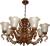 Resin pendant style chandelier lamp crystal chandelier living room-bedroom 88387-8
