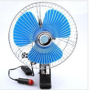 car electric fan car mini fan car fan summer 8-inch fan 12v 24v