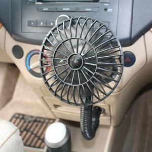 car fan small fan super strong wind 5-inch mini type with switch
