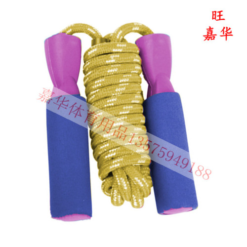 Wear-Resistant Jump Rope Sponge handle Jump Rope Bearing Cotton Jump Rope Non-Slip Handle Wangjiahua 10014#