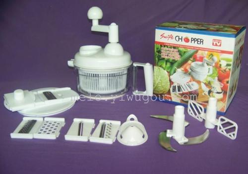 Multi-Function Hand-Operated Vegetable Cutter， minced Food Machine， Vegetable Cutter， slicer Set
