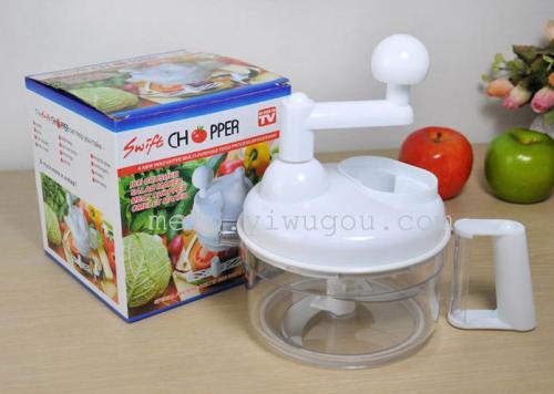 Kitchen Hand-Operated Chopper Multi-Function Vegetable Chopper Chopper Ice Crushing Vegetable Cutter Meat Grinder Stirring Vegetable Cutter