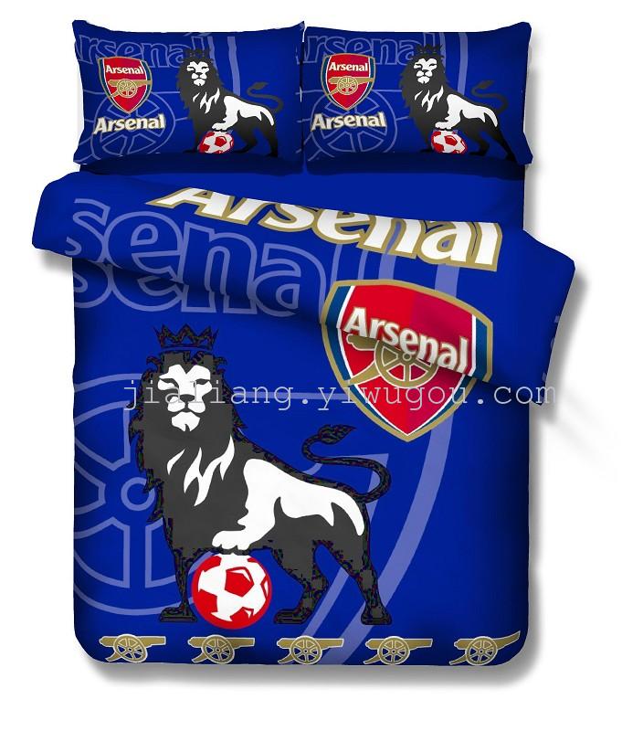 Factory direct selling foreign trade custom bed sheet bed gasket sheeting cotton all have four price