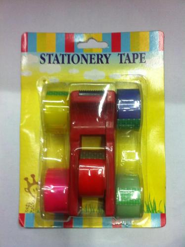 color stationery suction card， tape， tape dispenser