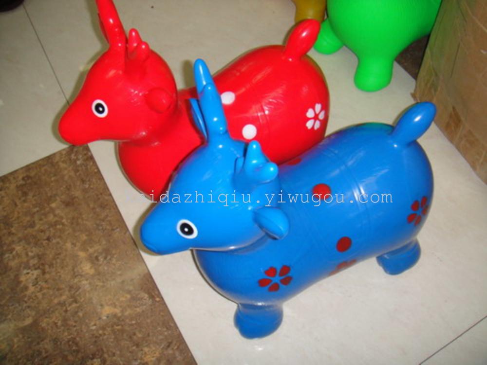 inflatable jumping horse