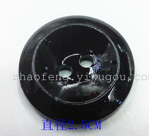 plastic buttons black two-eye four-eye buttons overcoat and trench coat clothing accessories
