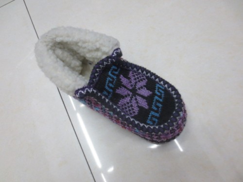 Blue Classic Pattern Home Slippers