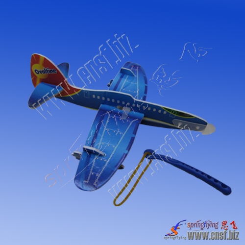 supply 3d puzzle rubber band power aircraft catapult aircraft foam aircraft paper plane