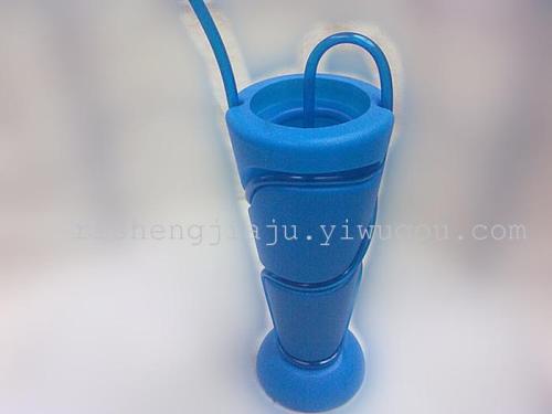 fashion cartoon straw pot flower bottle absorbent cup children student cup with straw vase straw pot rs-2001
