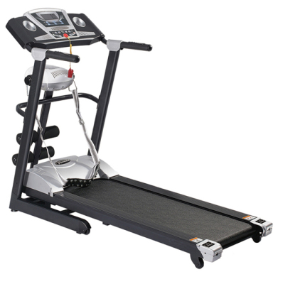 Electric treadmill with Ascension, automatic lift