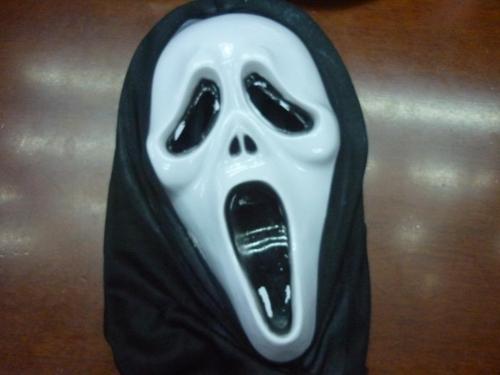 plastic horror ghost mask halloween mask