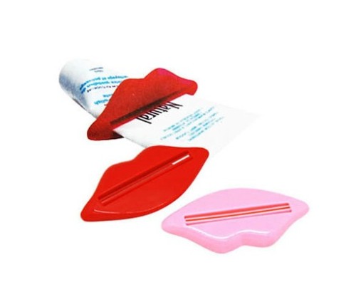 korean lip shape toothpaste squeezer manual multi-purpose squeezer