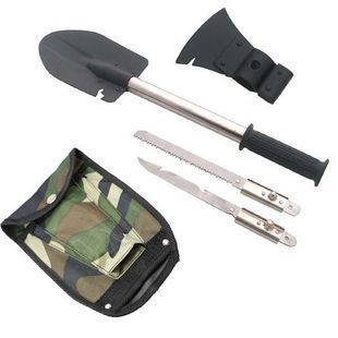 four-in-one multifunctional engineering shovel shovel axe knife outdoor tools survival supplies jungle eagle
