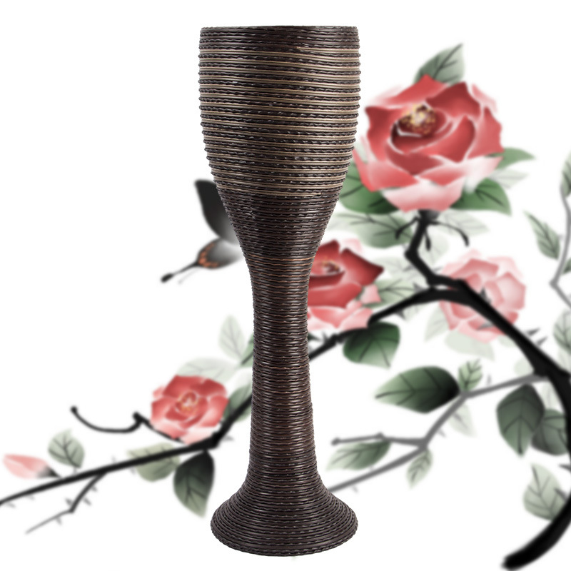 Supply Foreign Trade 76cm Large Rattan Vases Decorative Craft F30