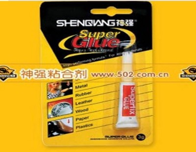 Factory price shenqiang super glue singe piece 3g adhesive wholesale