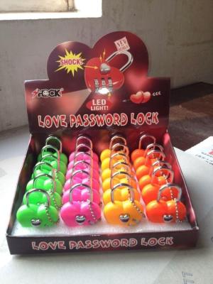 Toy electric shock toys love code lock April fool's day essential products
