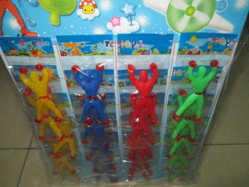 soft rubber toys. 20 wall climbing toys