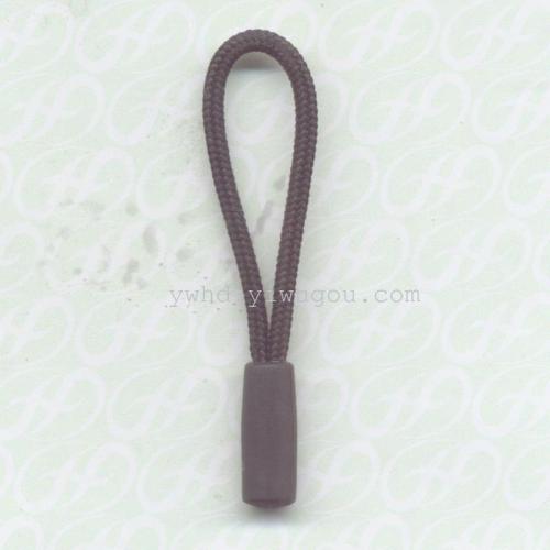 dhdpvc environmental protection injection molding clothing luggage accessories rope zipper head pull tail pull tab