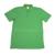 New 2014 super soft faux green boutique cotton collar solid color short sleeve t shirt 3 button 200g