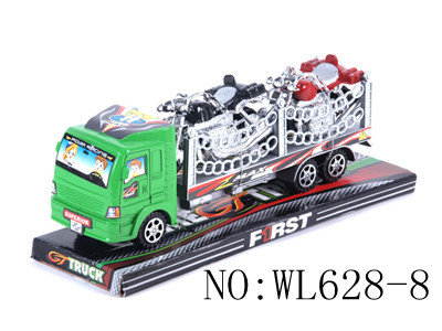 HF739-9 p hood mounted inertial trailer toys, educational toys, children toys
