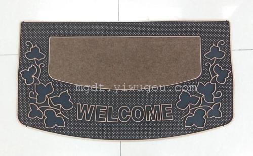 Shida Rubber Injection Molding Stitching spray Color Non-Slip Absorbent Arc-Shaped Floor Mat
