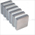 Factory direct strength magnet magnet general magnetic PVC magnetic ferrite magnet buckle hole