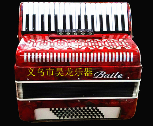 Musical Instrument Shanghai Baile 60 Bass Accordion 60 Bass Baile Accordion 