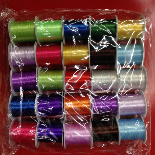 elastic thread manufacturers wholesale imported spandex white elastic thread diy jewelry accessories beaded