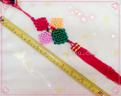 Chinese Knot Four Seasons Chinese Knot Celebration Ceremony Products Decorative Pendant