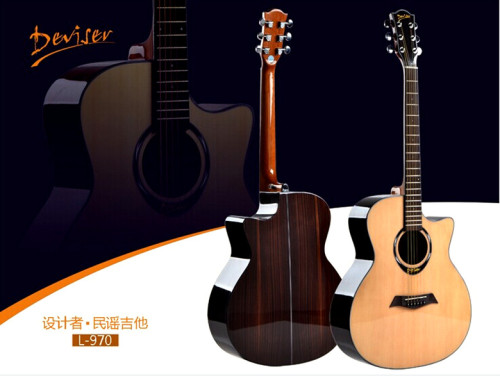 instrument deviser designer l-970 missing angle 41-inch folk guitar guitar