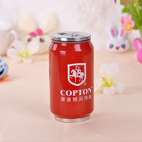 Wholesale Cans Water Cup Creative Stainless Steel Leak-Proof Anti-Scald Coke Soda Can Pressurized Bottle Coke Cup