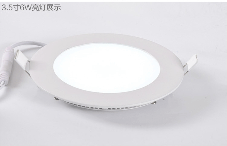 factory wholesale led ultra-thin panel light square round led flat panel light ceiling light