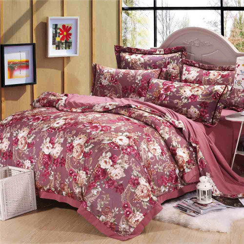 Yiwu Snow Pigeon Thickened， Sanded Fabric Bed Sheet Quilt Cover Pillowcase Korean Style Idyllic Private Cover