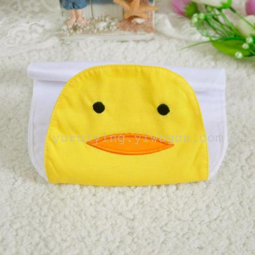 baby sweat towel children‘s pad back towel sweat towel baby supplies plus four layers