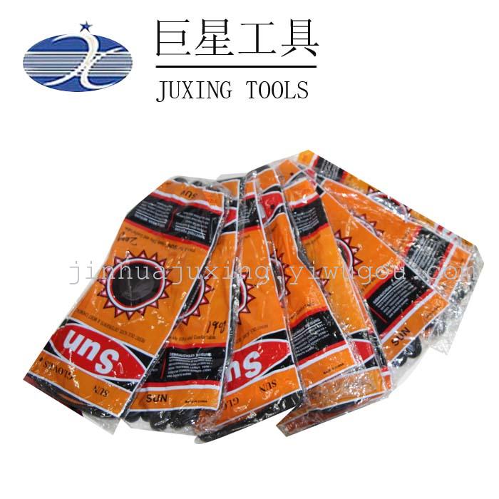 Acid and alkali resistant black Gloves black thickened household latex gloves gloves wholesale