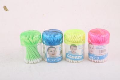 Flower cover 80 canned natural cotton signed environmental health disposable cotton stick cotton bud cotton swab
