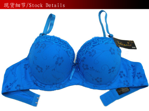 8305# Lace Printed Thin Cup African New Products in Stock Bra Underwear