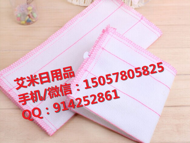 Strong cotton dish cloth oil kitchen towel cleaning cloth wiping cloth rags 30*30*4