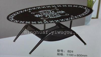 Tempered glass coffee table fashion casual coffee table coffee table process coffee table