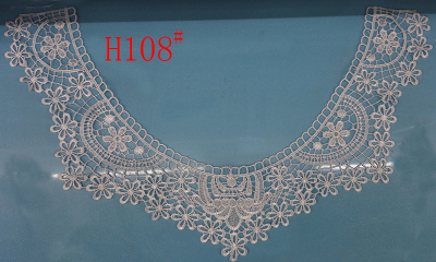 Polyester embroidery lace Brooch collar garment accessories factory outlets