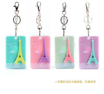 Eiffel Tower stereo card holder card factory outlet