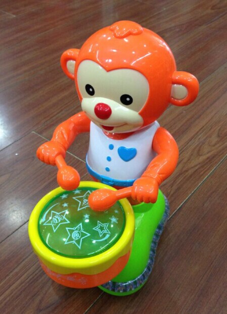 monkey drum toy