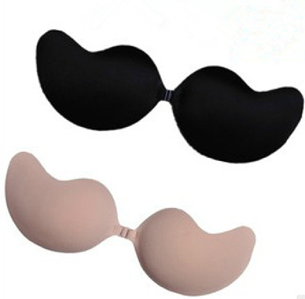 U-Shaped Cloth Cup Invisible Silicone Bra Cloth Cup Bra Ultra-Thin Breathable Chest Paste