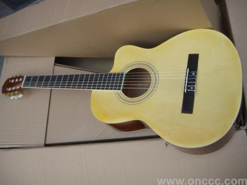 musical instrument 39 inch missing angle classical guitar